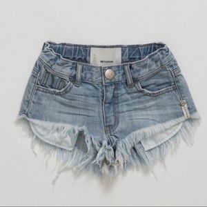 ONE TEASPOON GIRL SHORTS- BRAND NEW IN PACKAGE